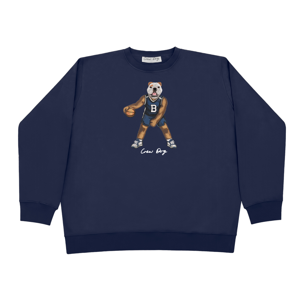 Butler Basketball Embroidered Crewneck
