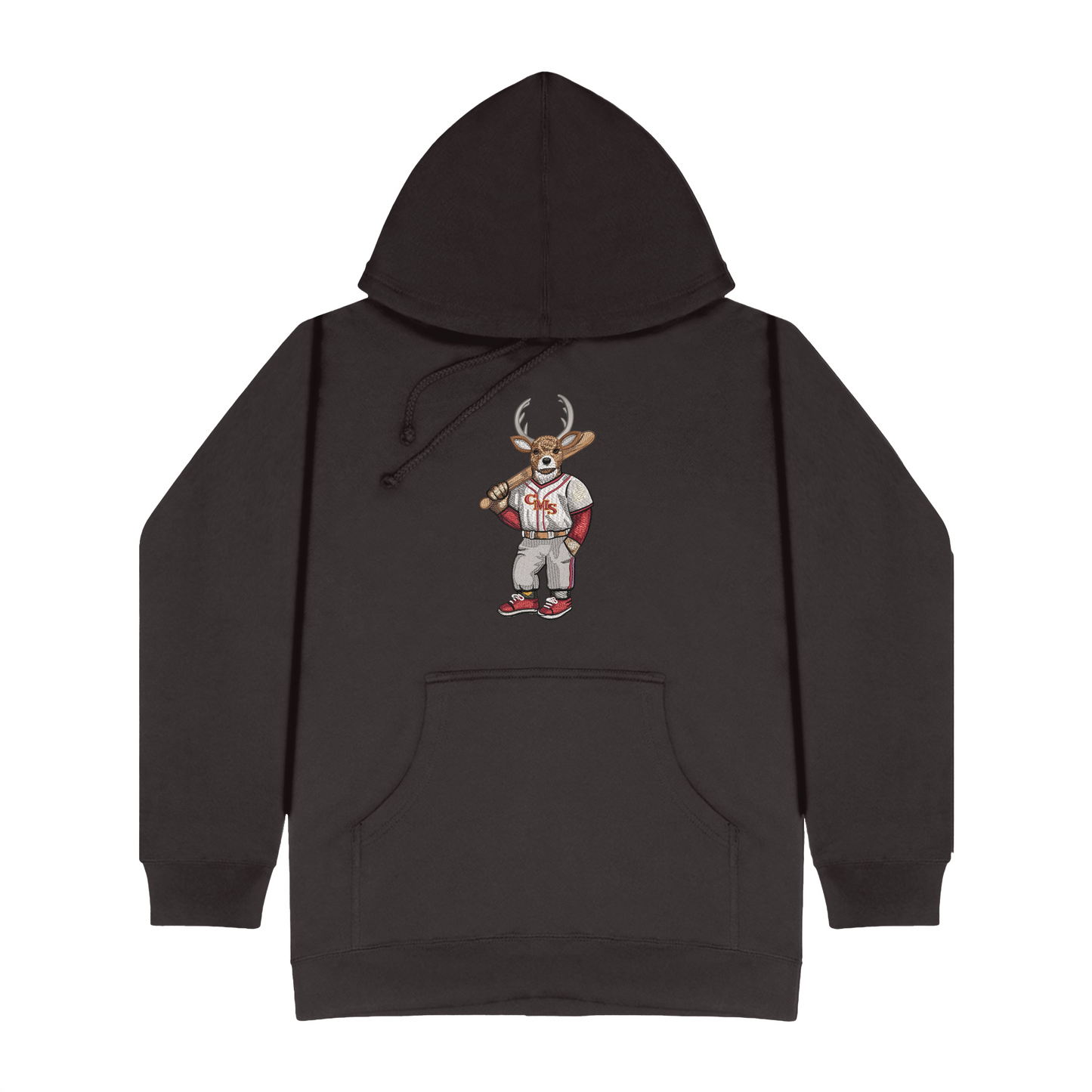 CMS Baseball Stags Embroidered Hoodie