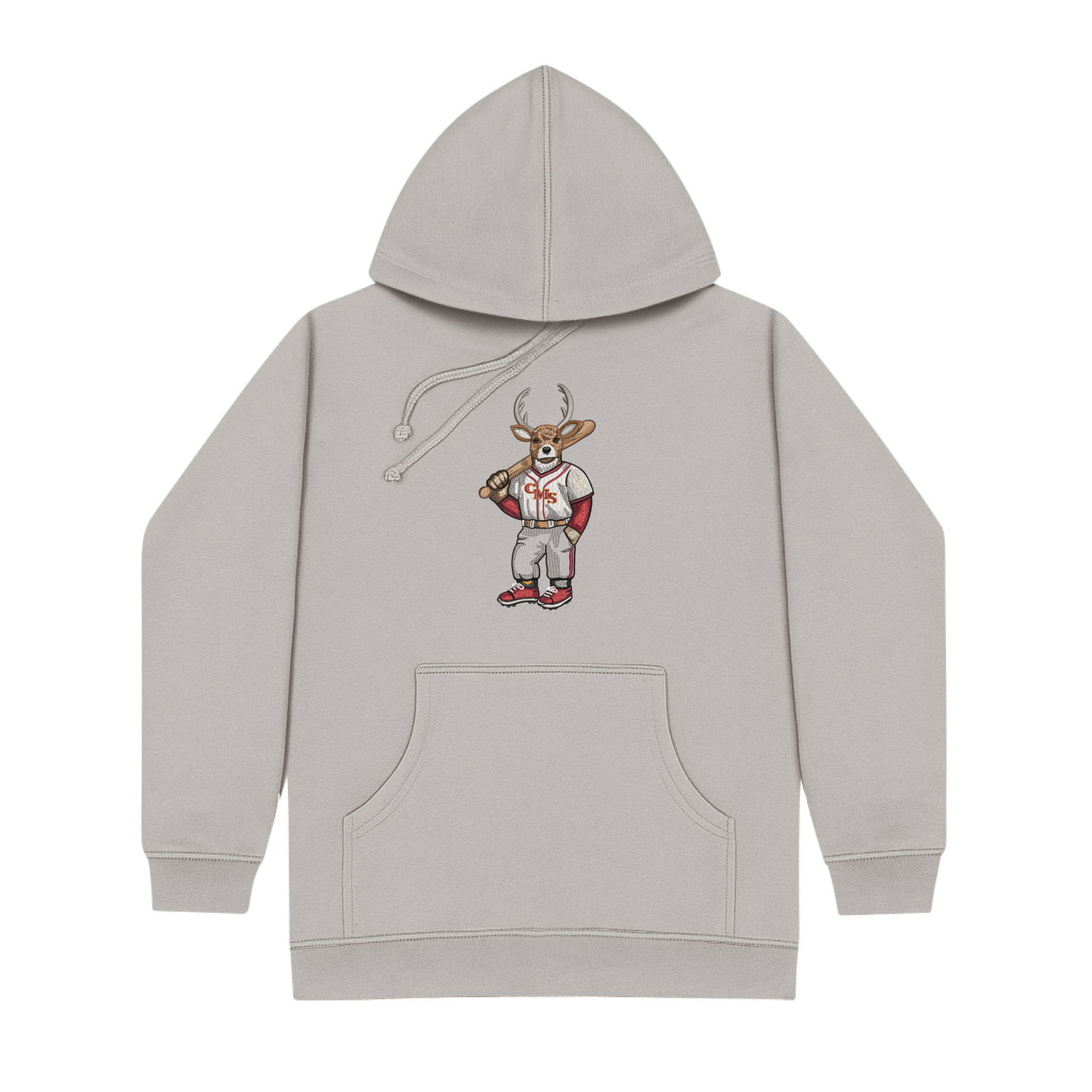CMS Baseball Stags Embroidered Hoodie