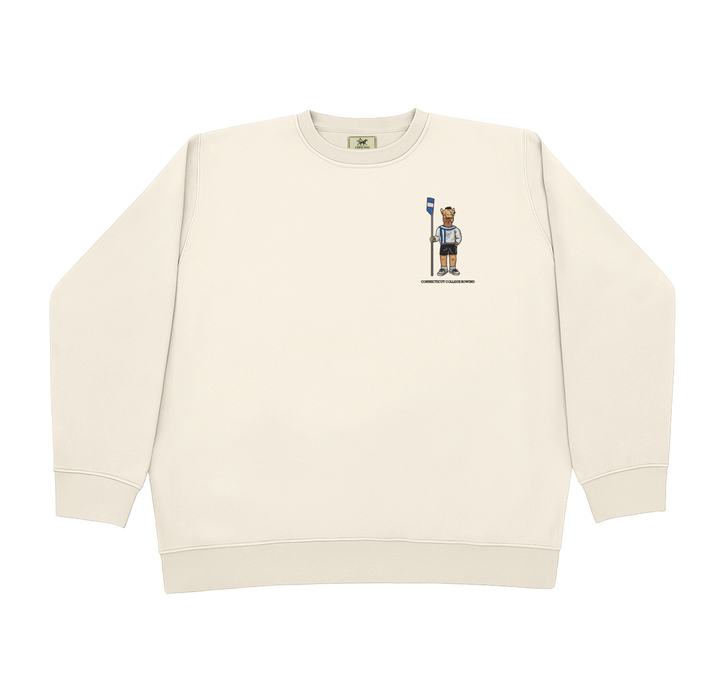 Connecticut College Women's Rowing Embroidered Crewneck