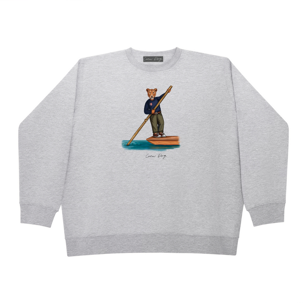 Cambridge Punting Lioness Crewneck