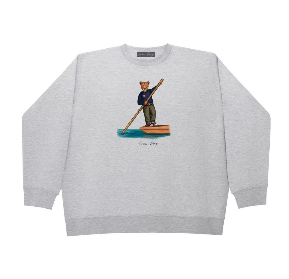 Cambridge Punting Lioness Crewneck