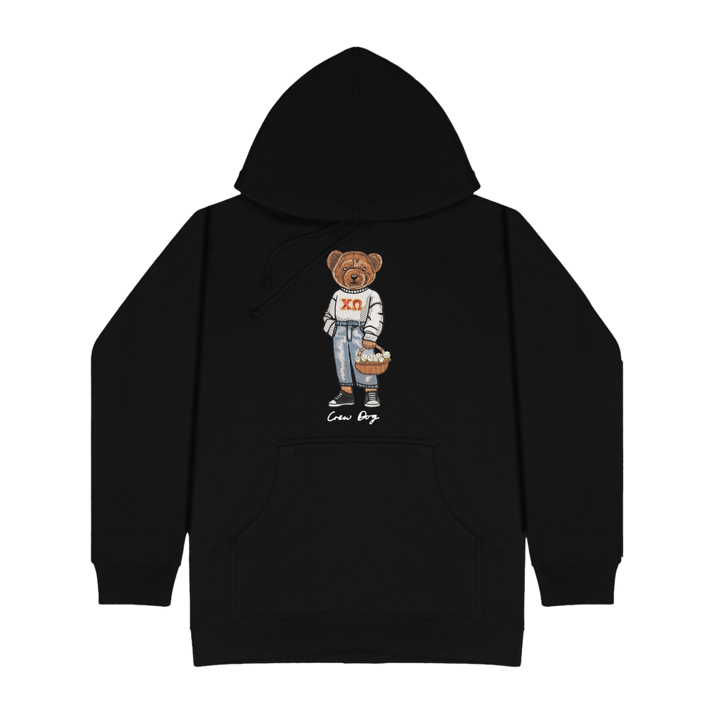 
                      
                        XΩ Flowers Embroidered Hoodie
                      
                    