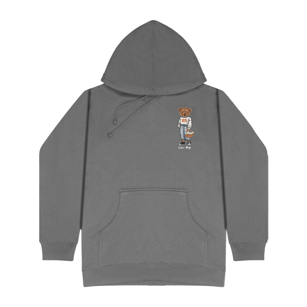 XΩ Flowers Embroidered Hoodie