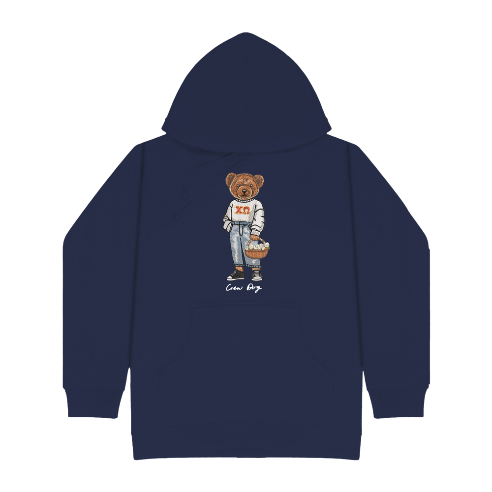 
                      
                        XΩ Flowers Embroidered Hoodie
                      
                    