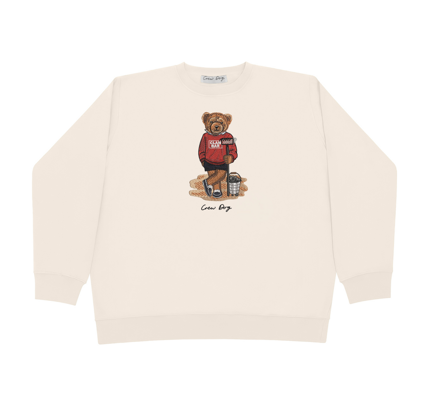Clam Bar Embroidered Crewneck