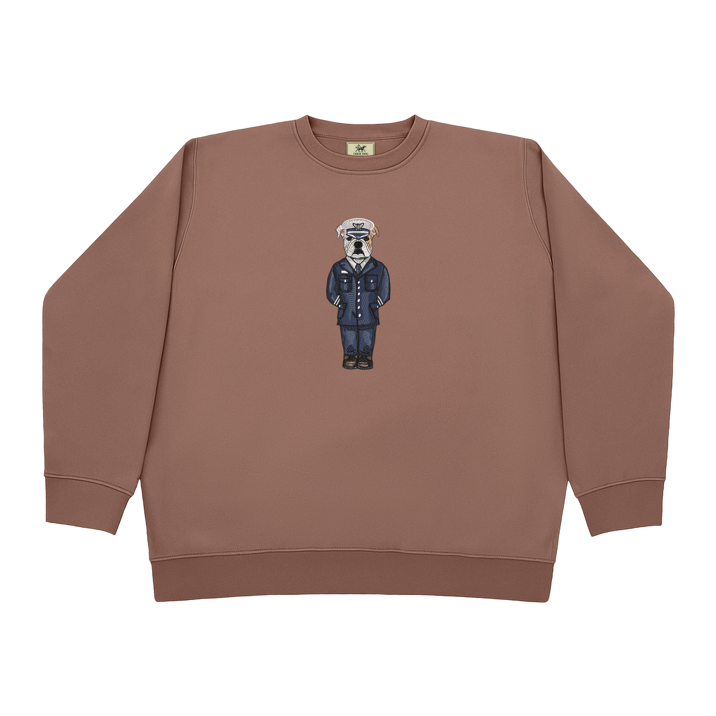 Coast Guard Dress Uniform Embroidered Crewneck