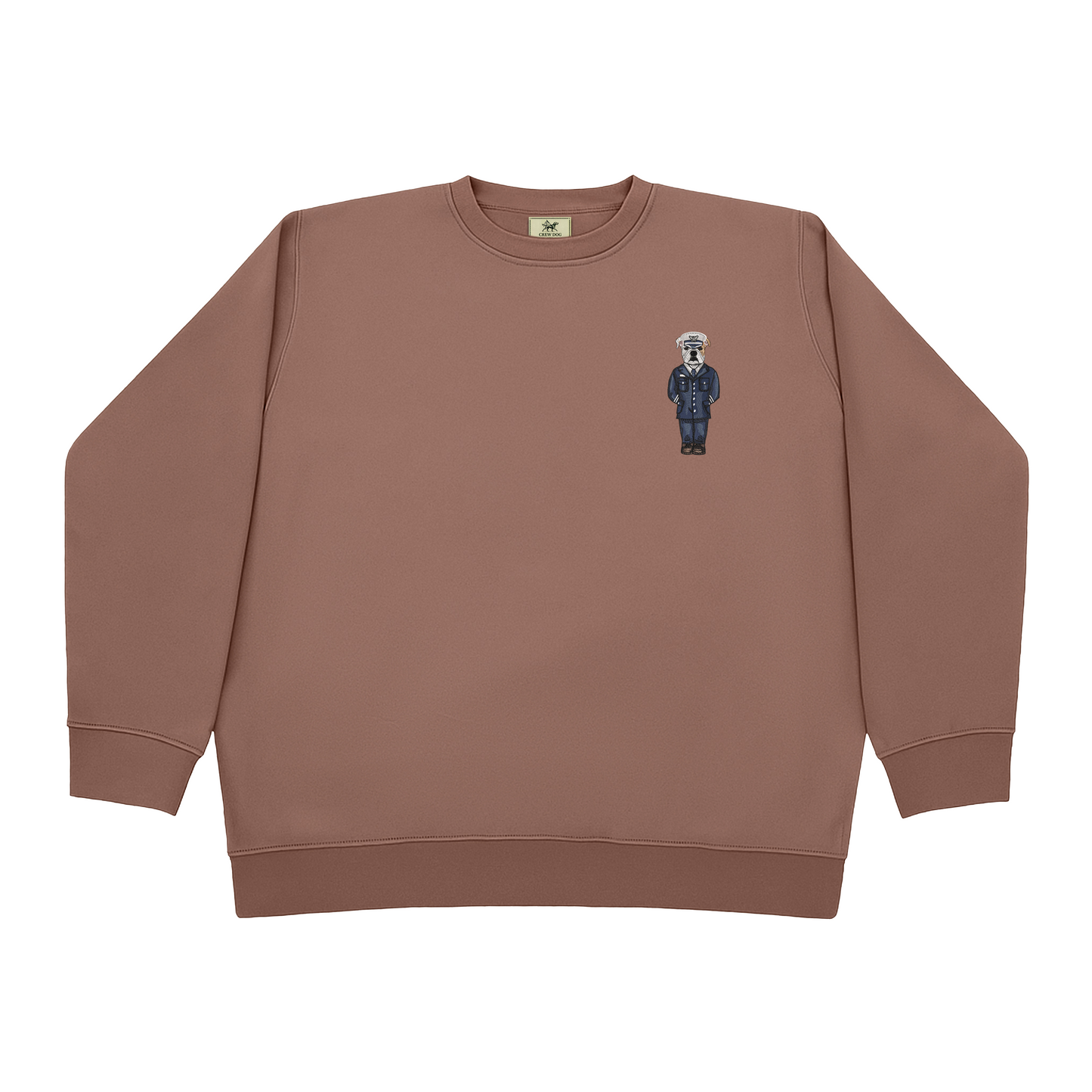 Coast Guard Dress Uniform Embroidered Crewneck