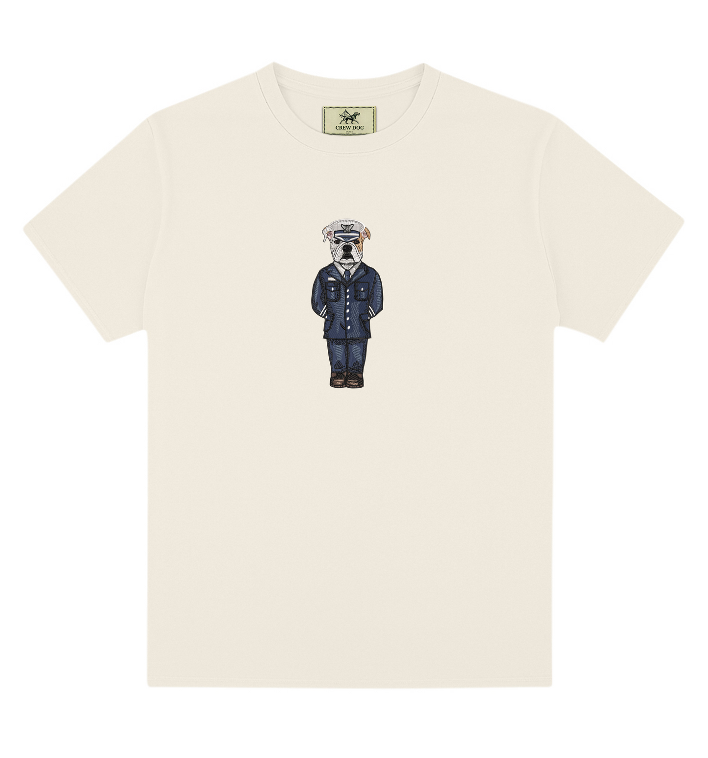 Coast Guard Dress Uniform Embroidered Tee