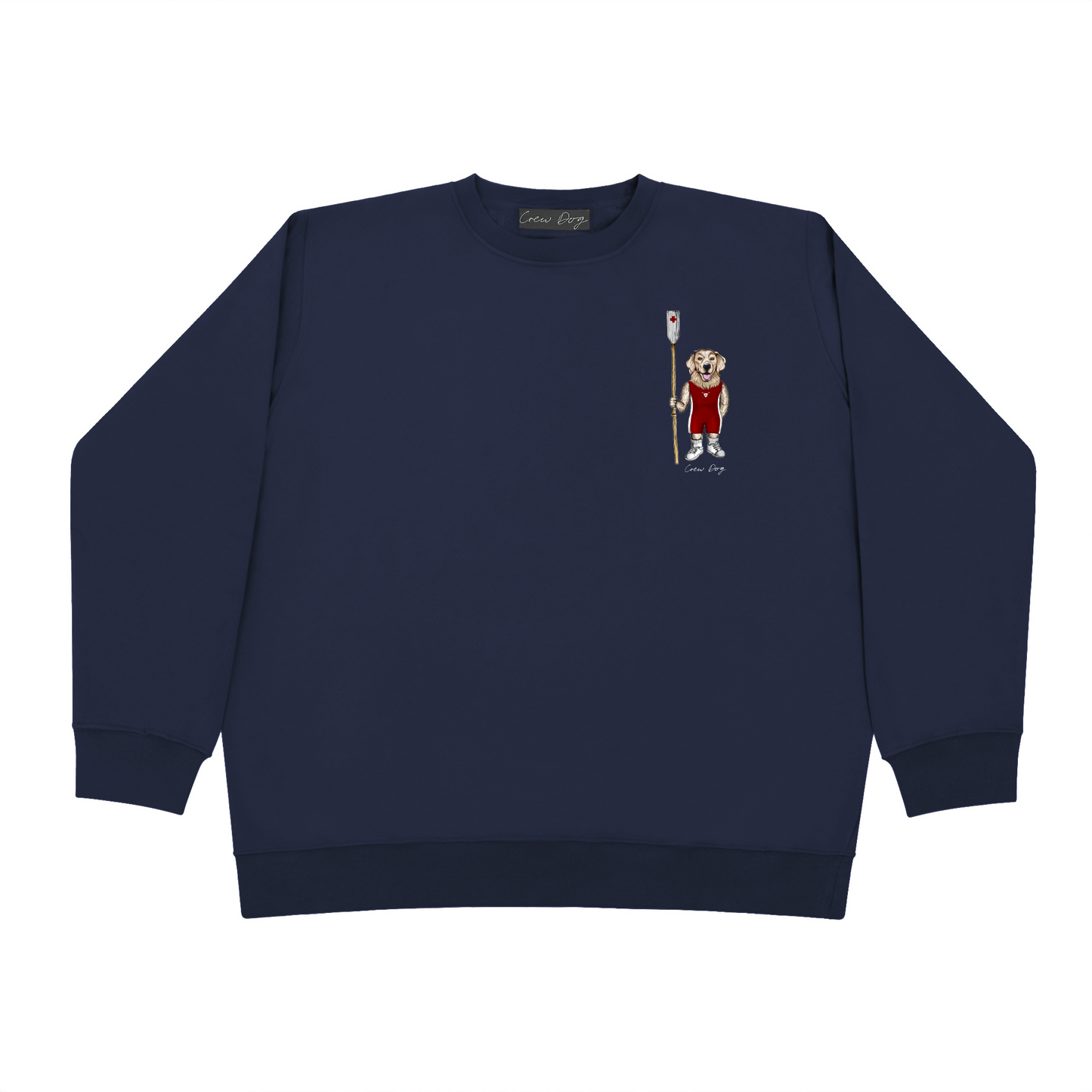 Merton College Oxford BC Screen-printed Crewneck