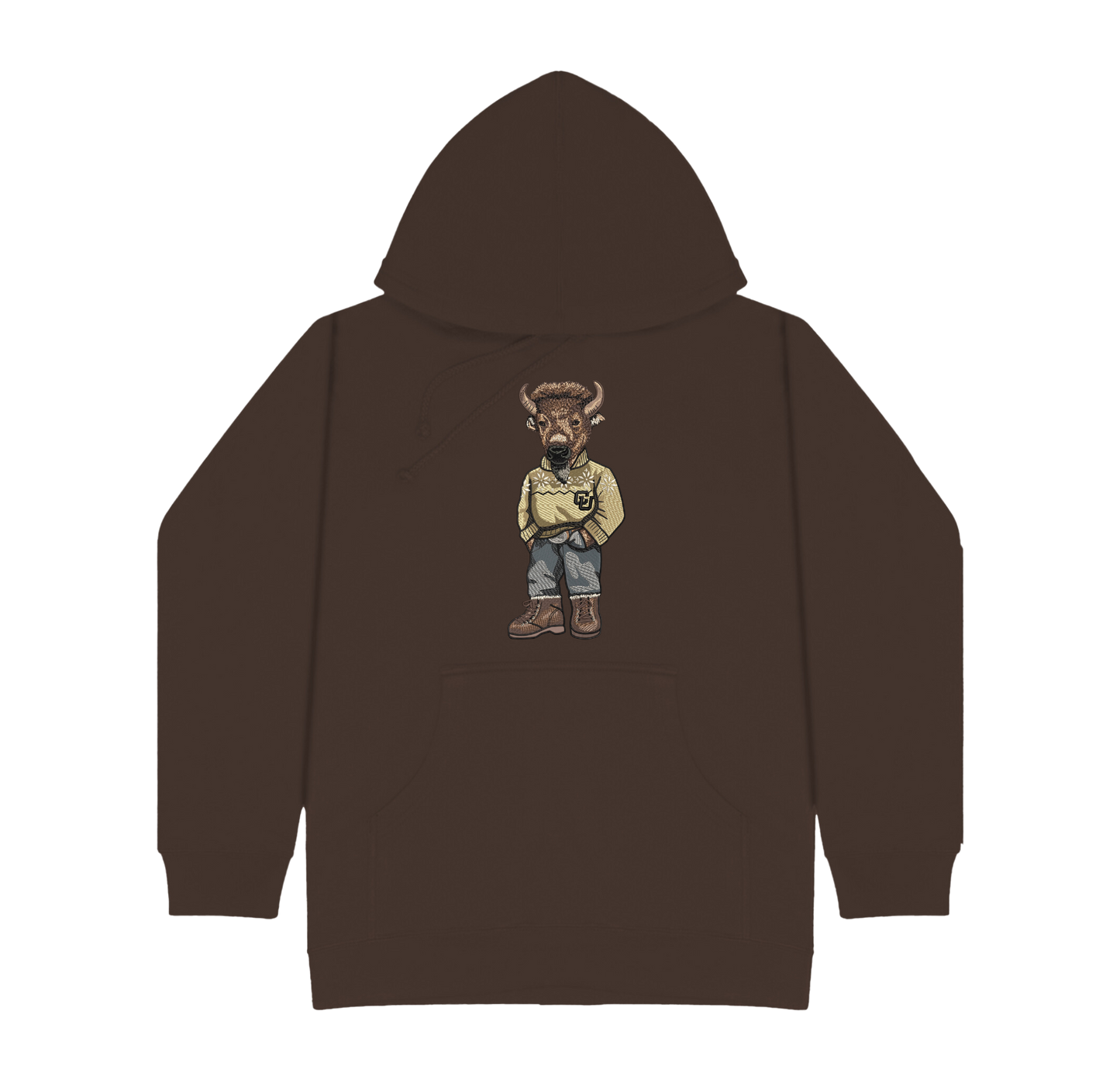 CU Boulder Original Embroidered Hoodie