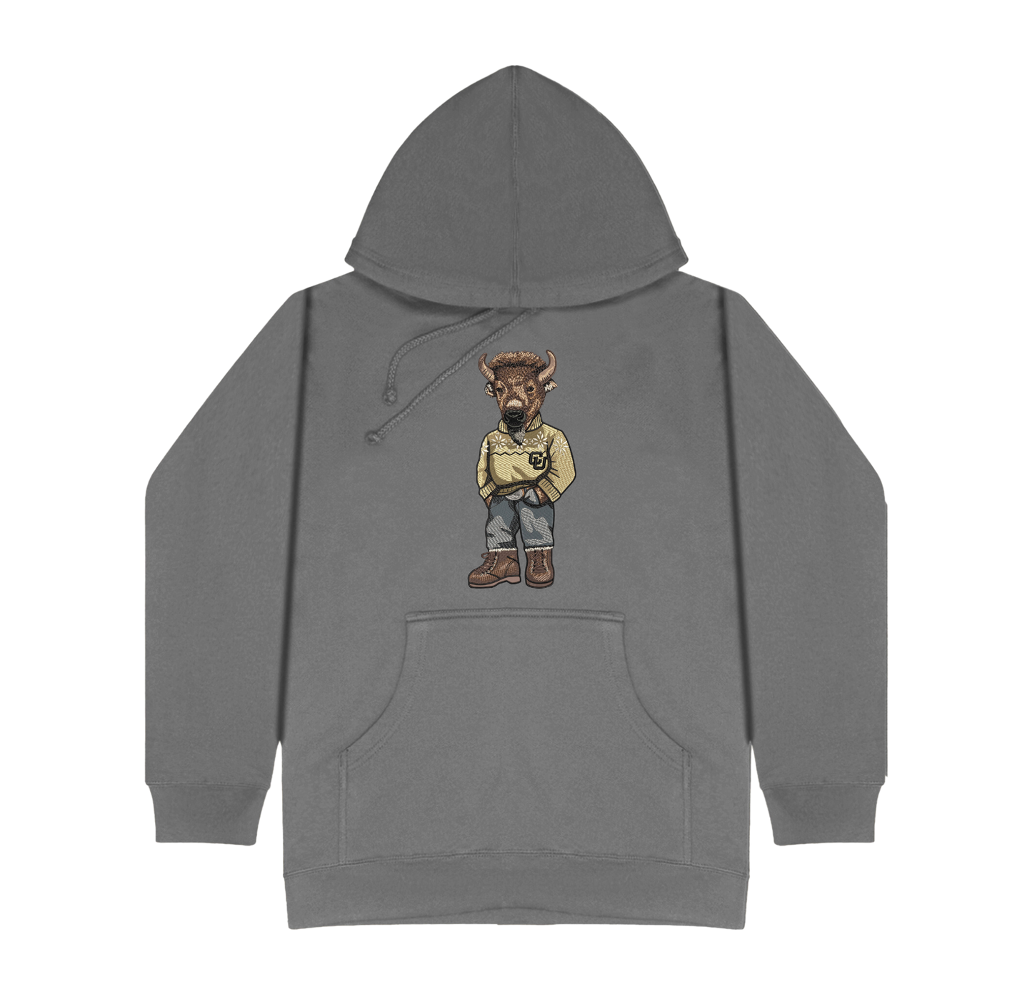 CU Boulder Original Embroidered Hoodie
