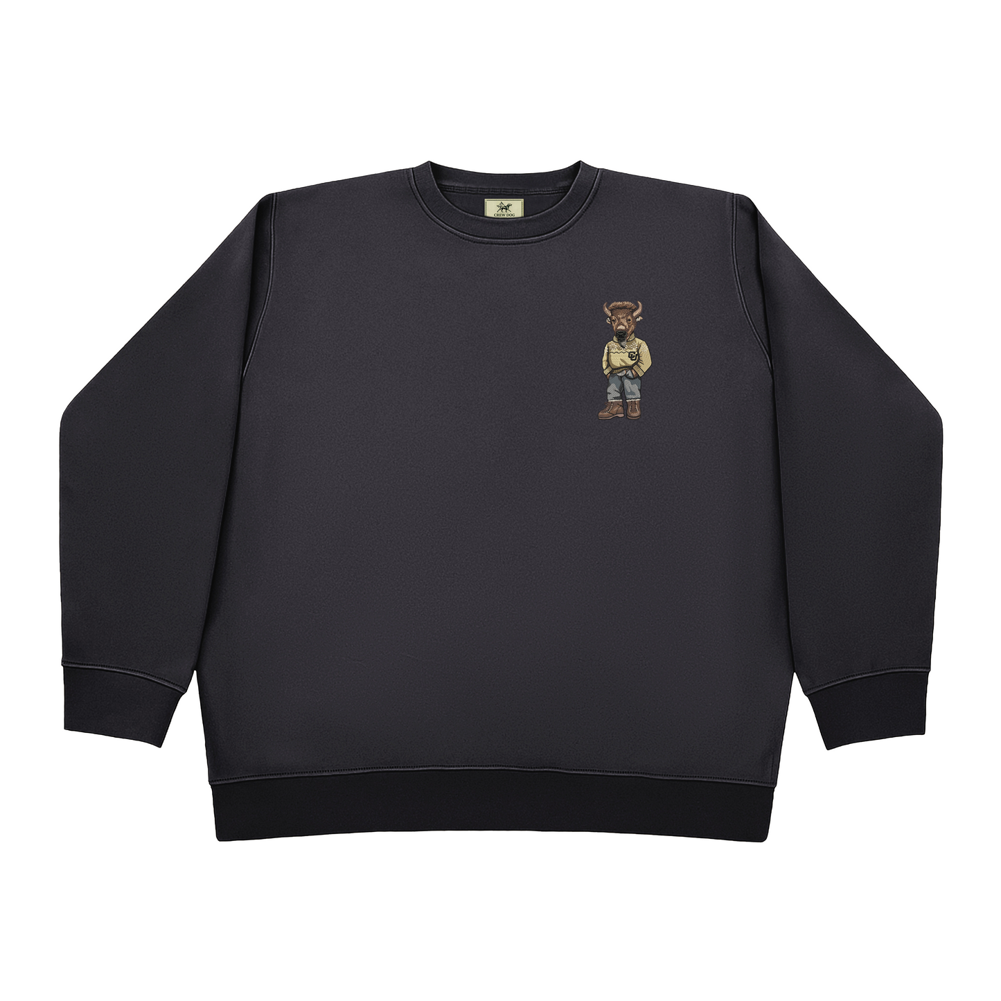 CU Boulder Original Embroidered Crewneck