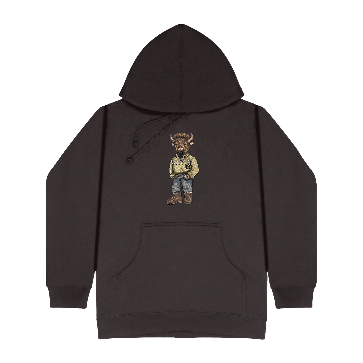 CU Boulder Original Embroidered Hoodie