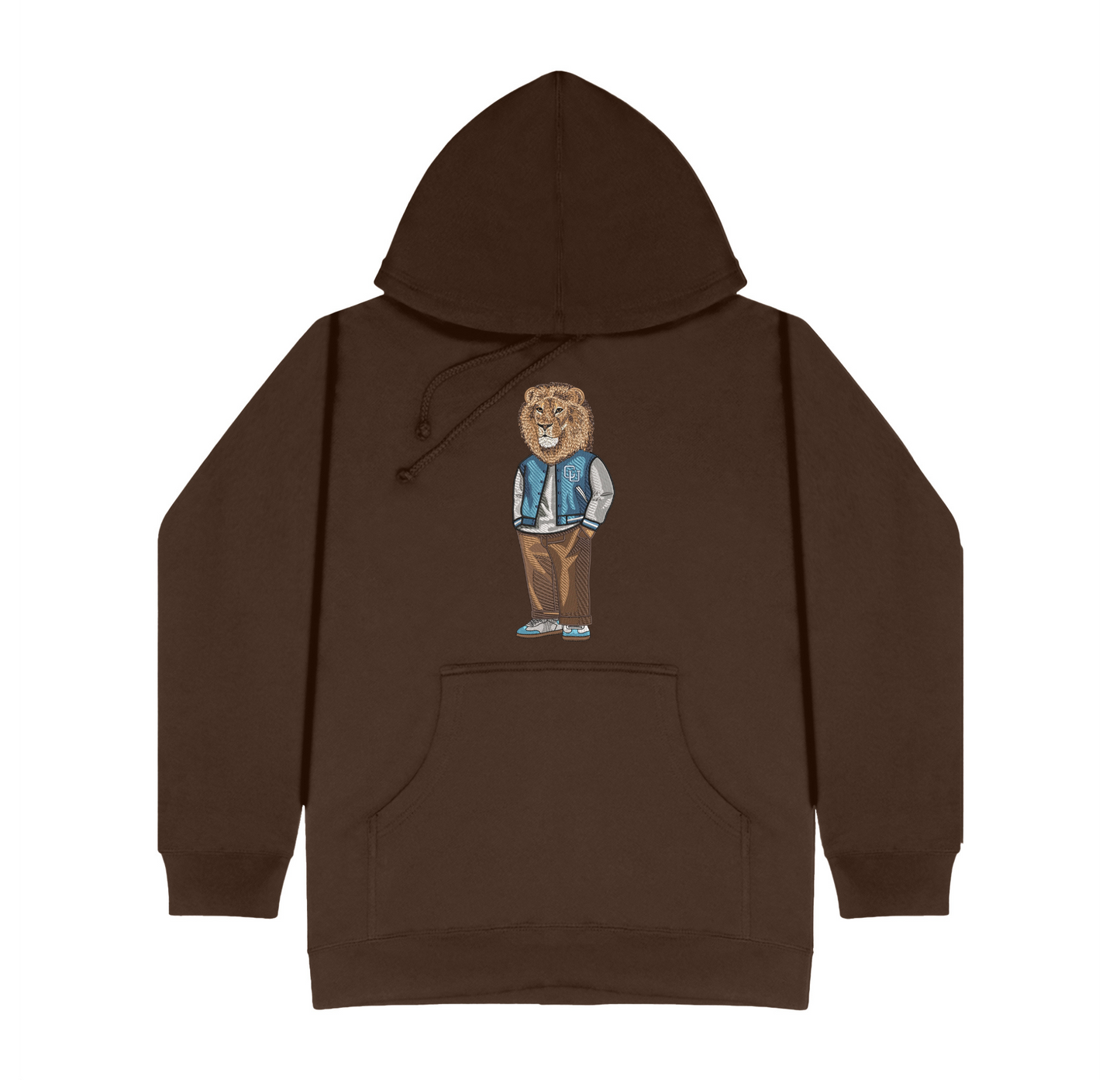 Columbia Varsity Jacket Embroidered Hoodie