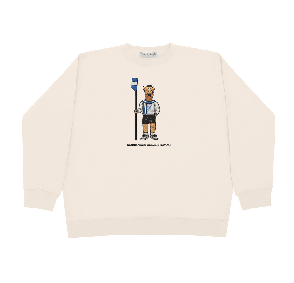 Connecticut College Women's Rowing Embroidered Crewneck