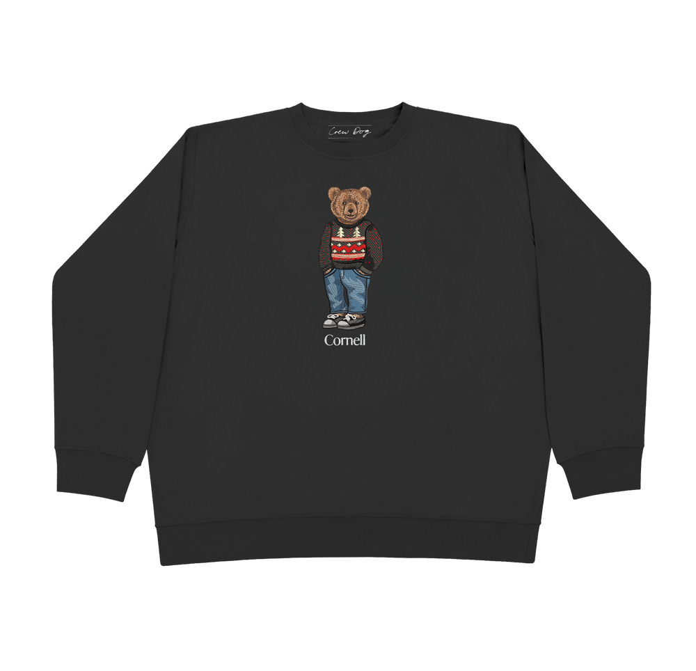 Cornell Christmas Embroidered Crewneck