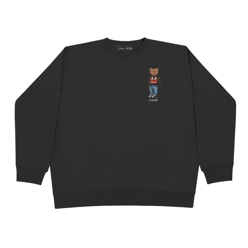 Cornell Christmas Embroidered Crewneck