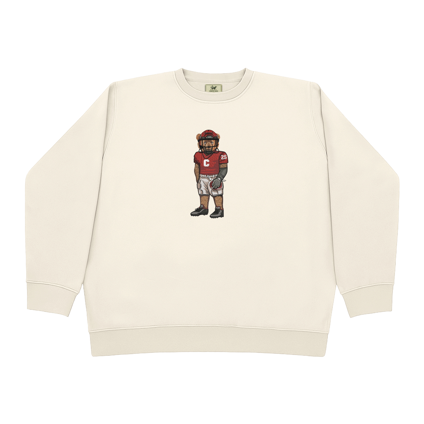 Cornell University Football Embroidered Crewneck