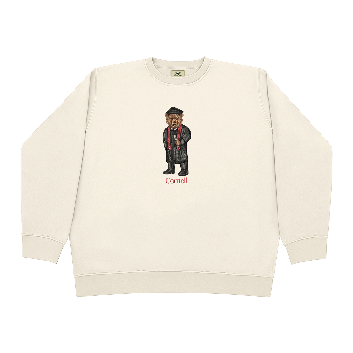 Cornell Graduation Bookstore Embroidered Crewneck