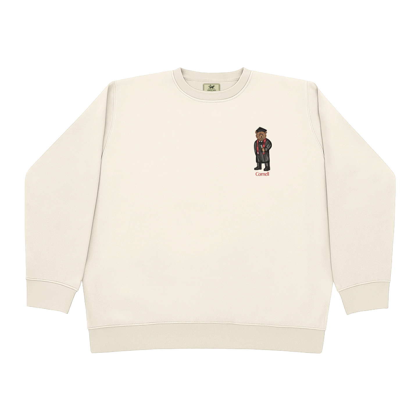 Cornell Graduation Bookstore Embroidered Crewneck