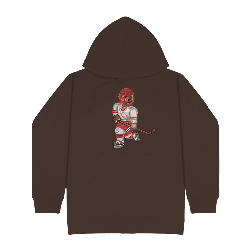 Cornell University Hockey Embroidered Hoodie