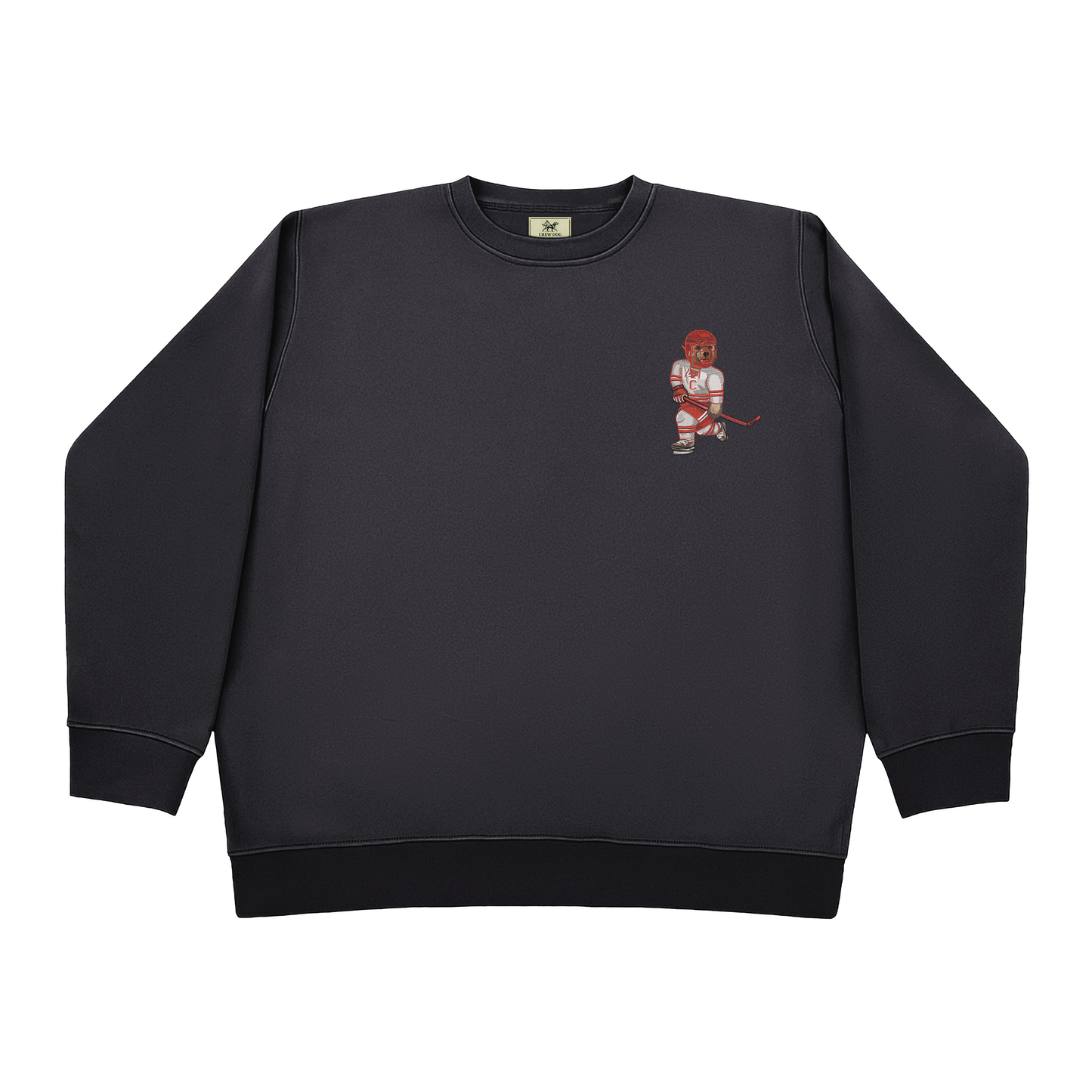 Cornell University Hockey Embroidered Crewneck