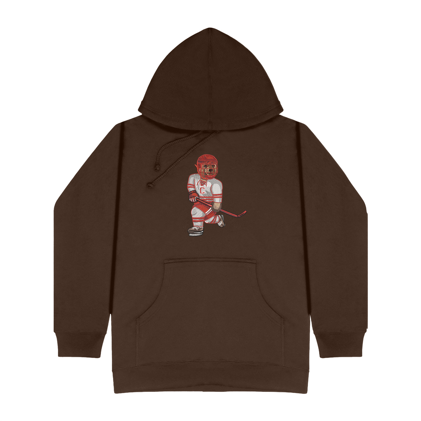 Cornell University Hockey Embroidered Hoodie