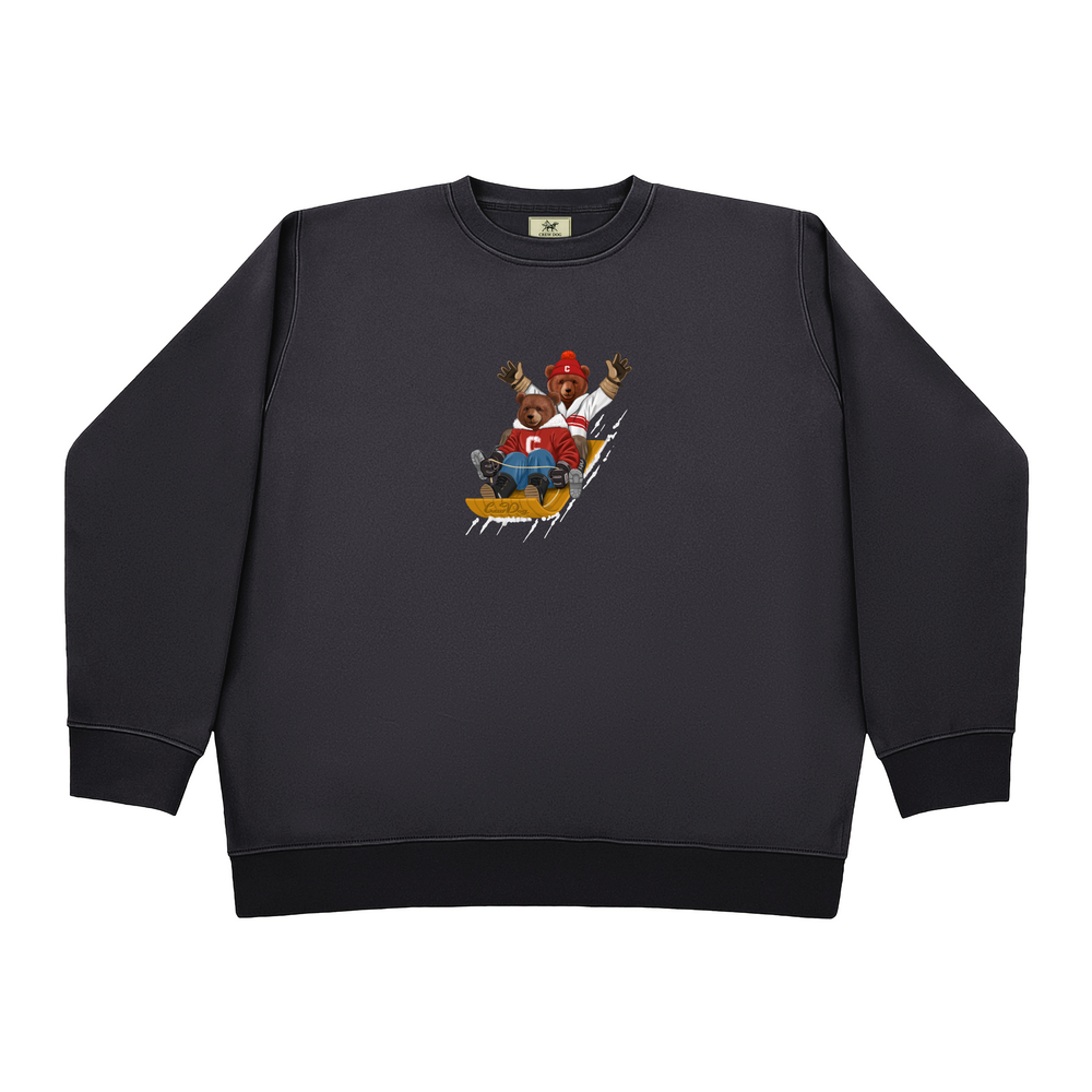 
                      
                        Cornell Sledding Screen-printed Crewneck
                      
                    