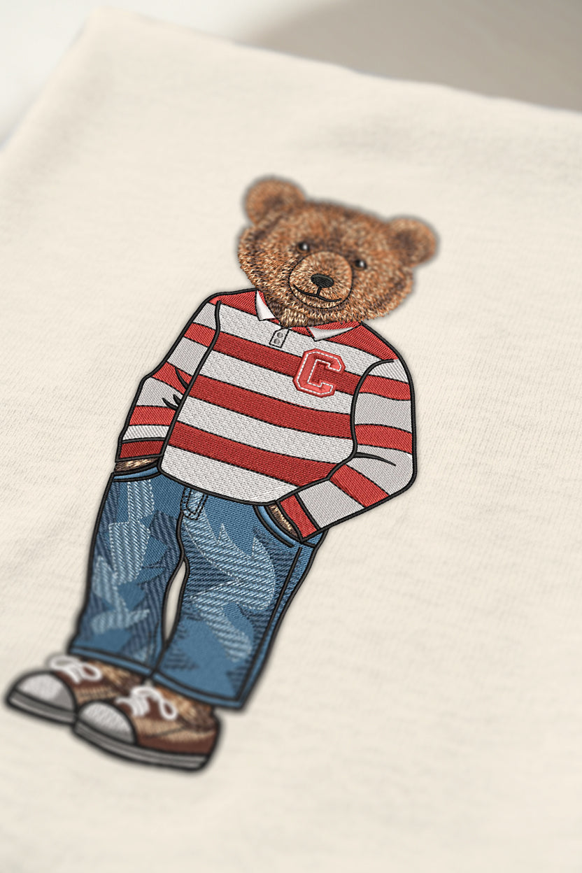 Cornell University Rugby Embroidered Tee