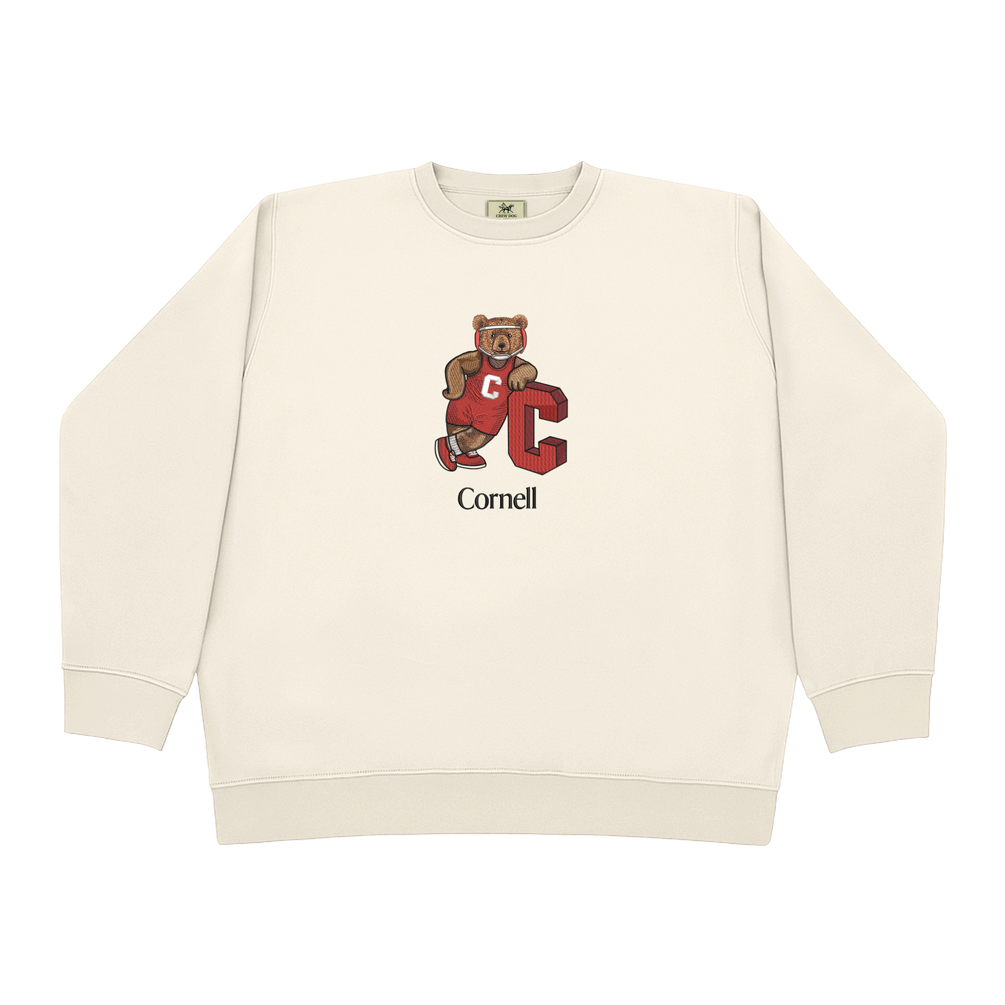 Cornell Wrestling Embroidered Crewneck