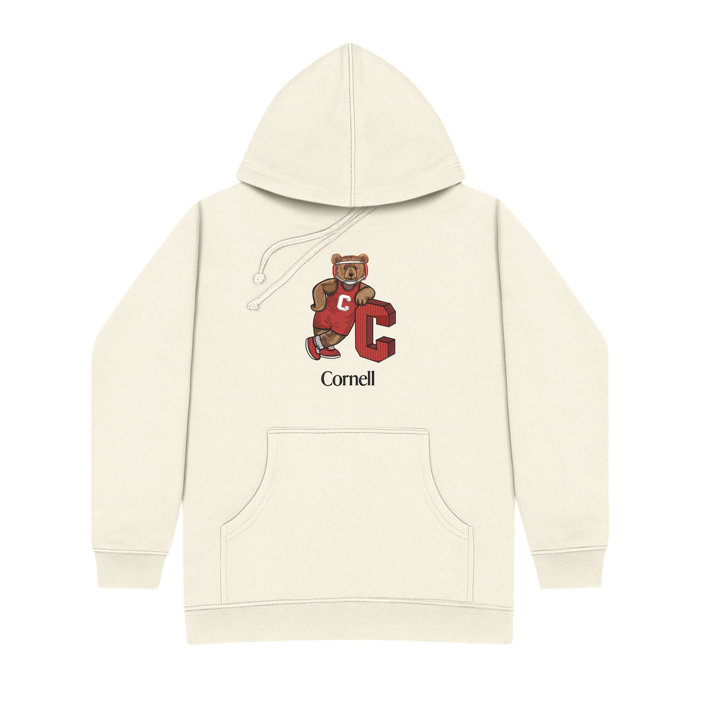 Cornell Wrestling Embroidered Hoodie