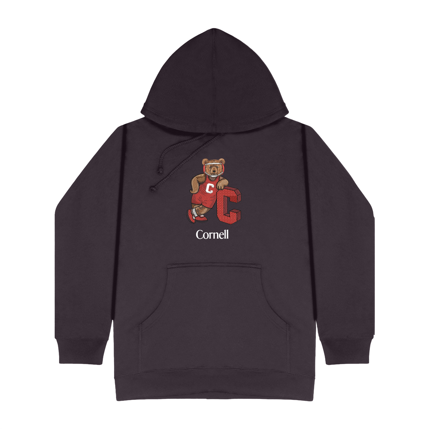 Cornell Wrestling Embroidered Hoodie