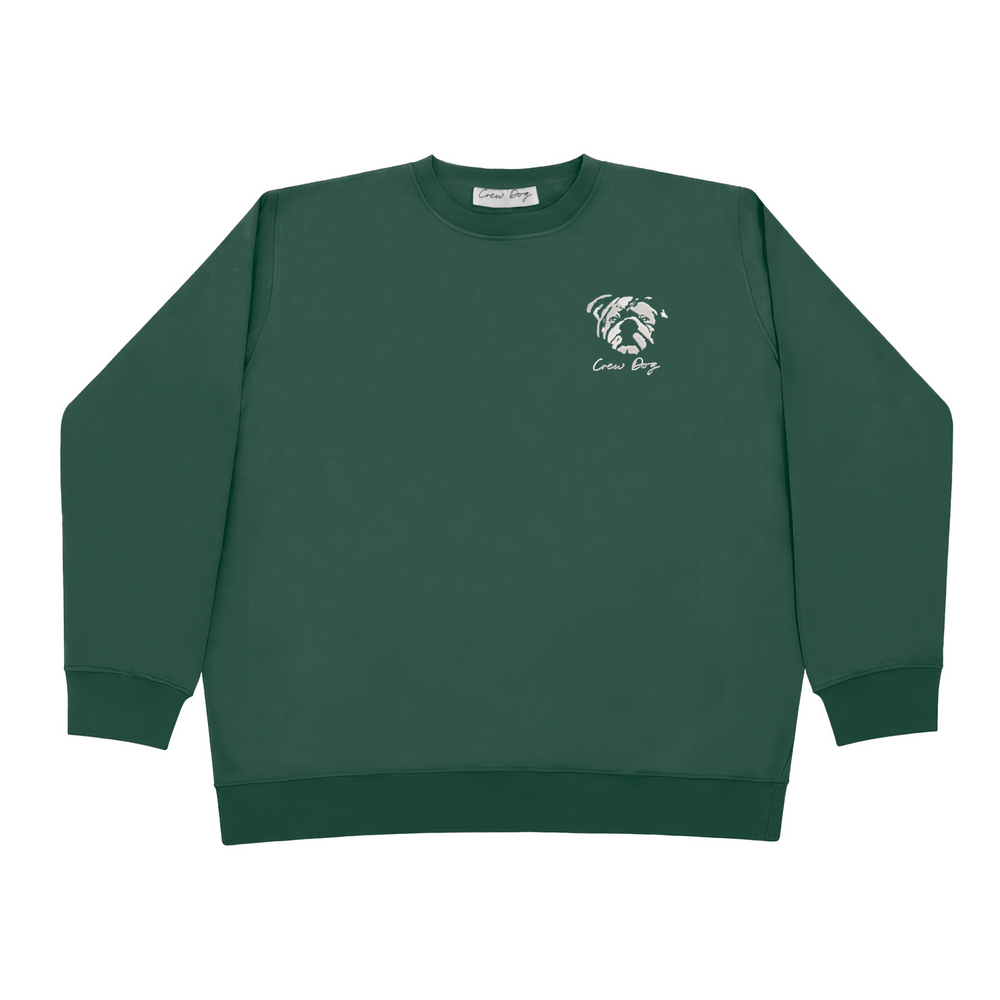 Crew Dog Classic Embroidered Crewneck