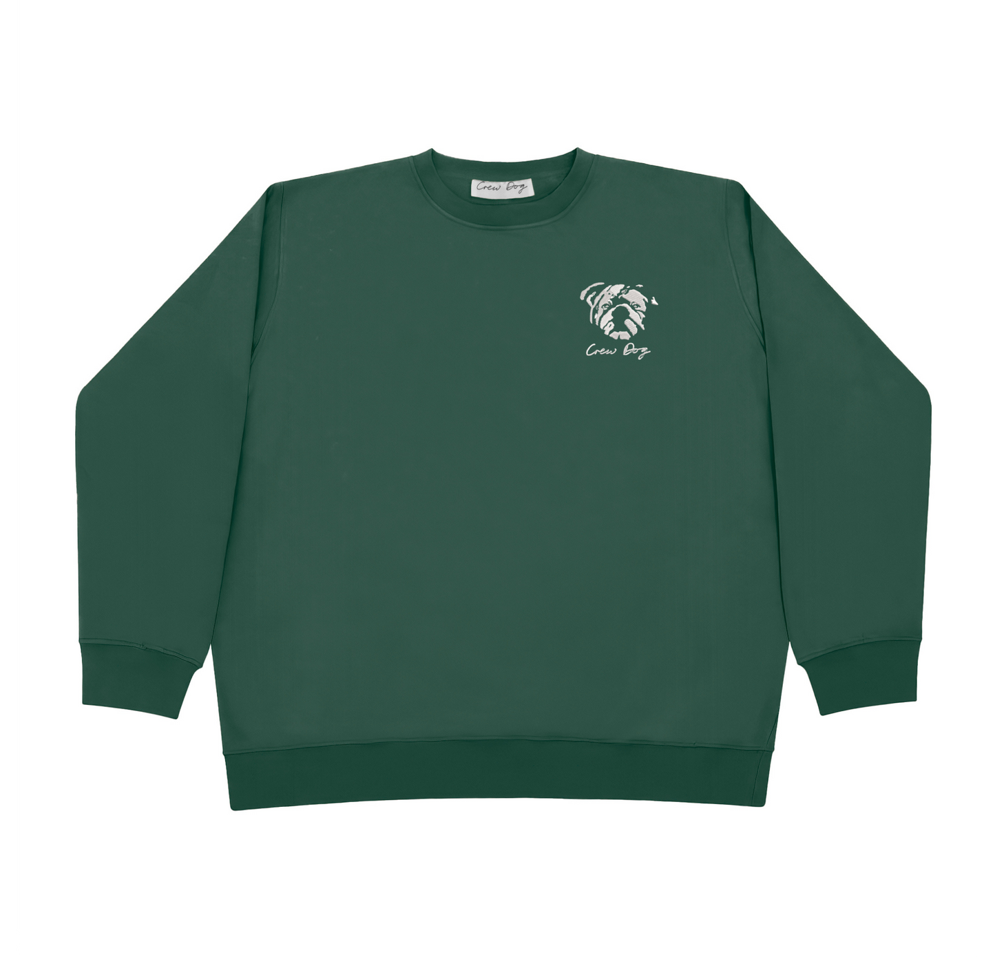 Crew Dog Classic Embroidered Crewneck