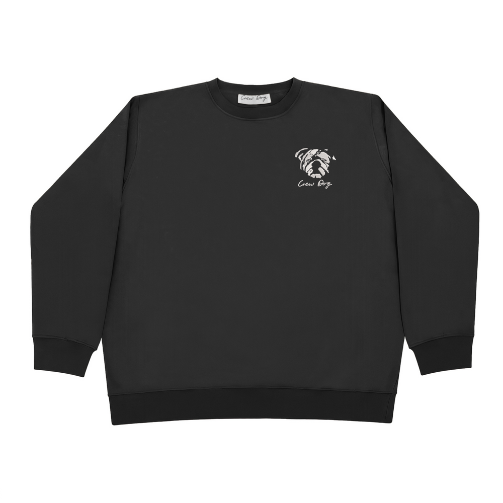 Crew Dog Classic Embroidered Crewneck