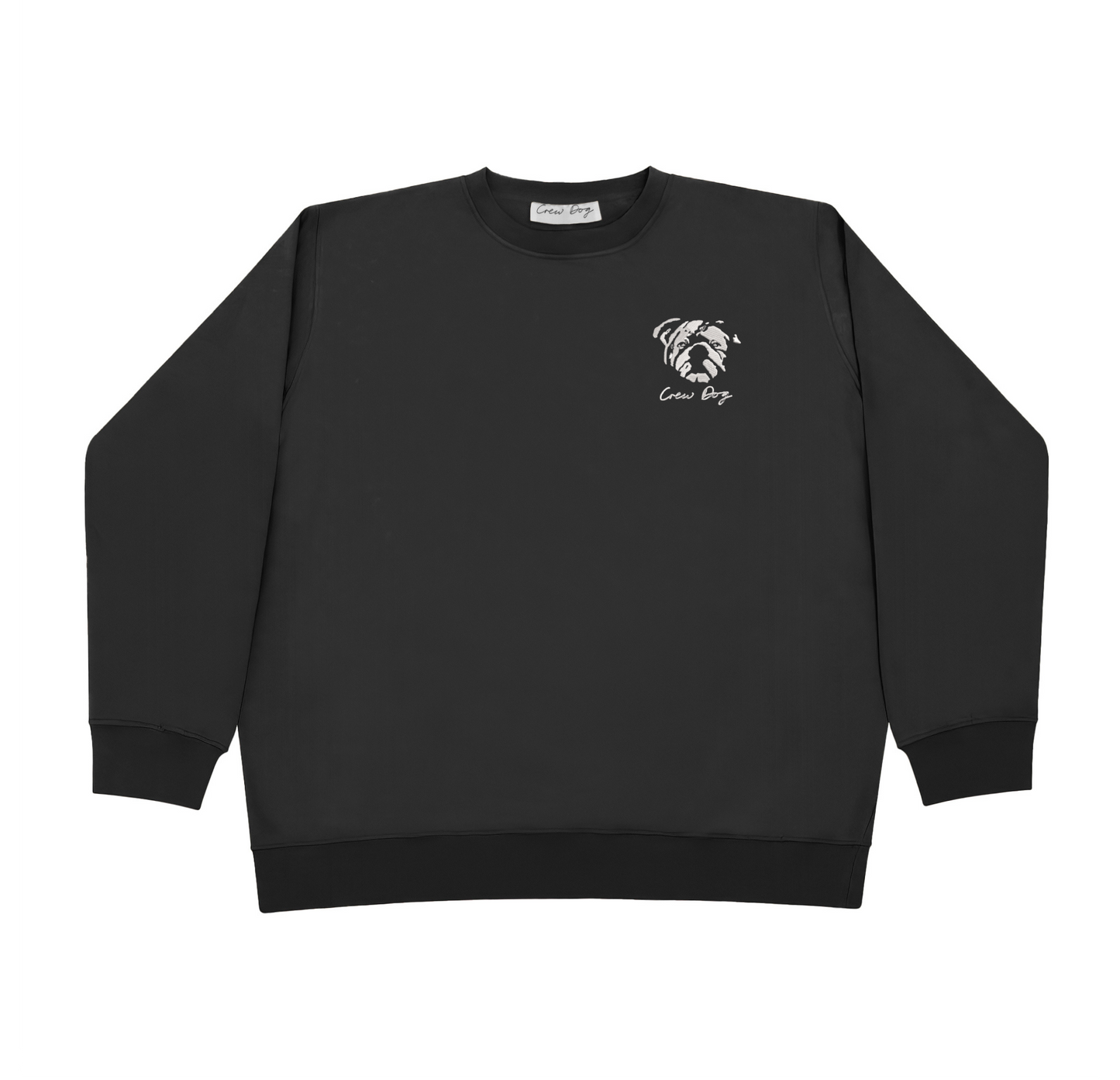 Crew Dog Classic Embroidered Crewneck