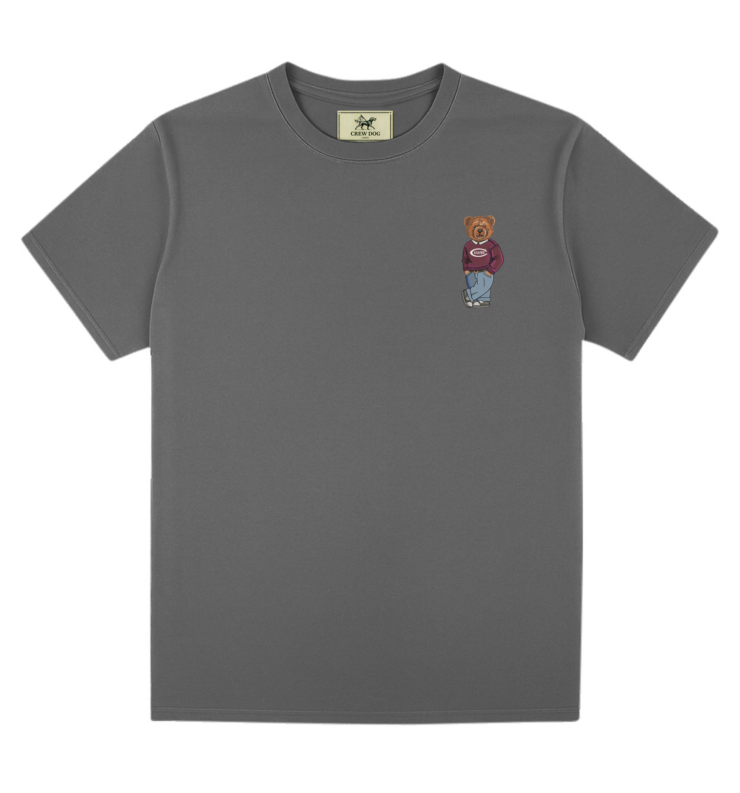 Culver Academies Male Bear Embroidered Tee