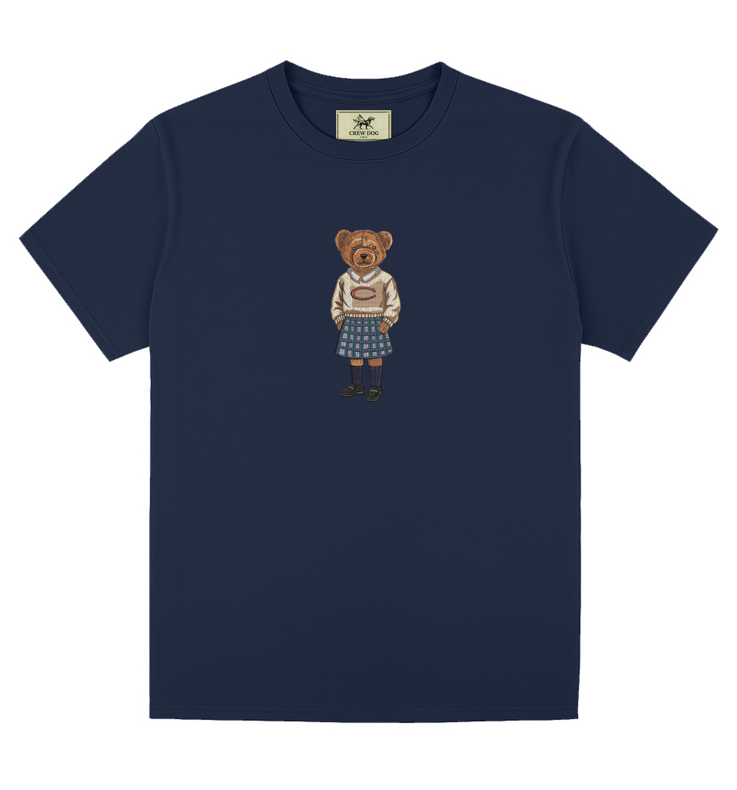 Culver Academies Female Bear Embroidered Tee