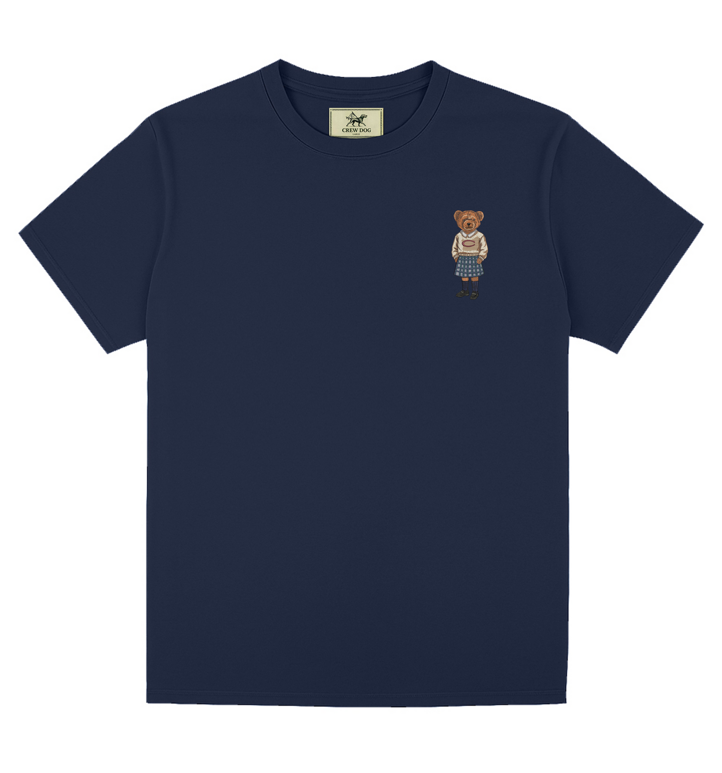Culver Academies Female Bear Embroidered Tee