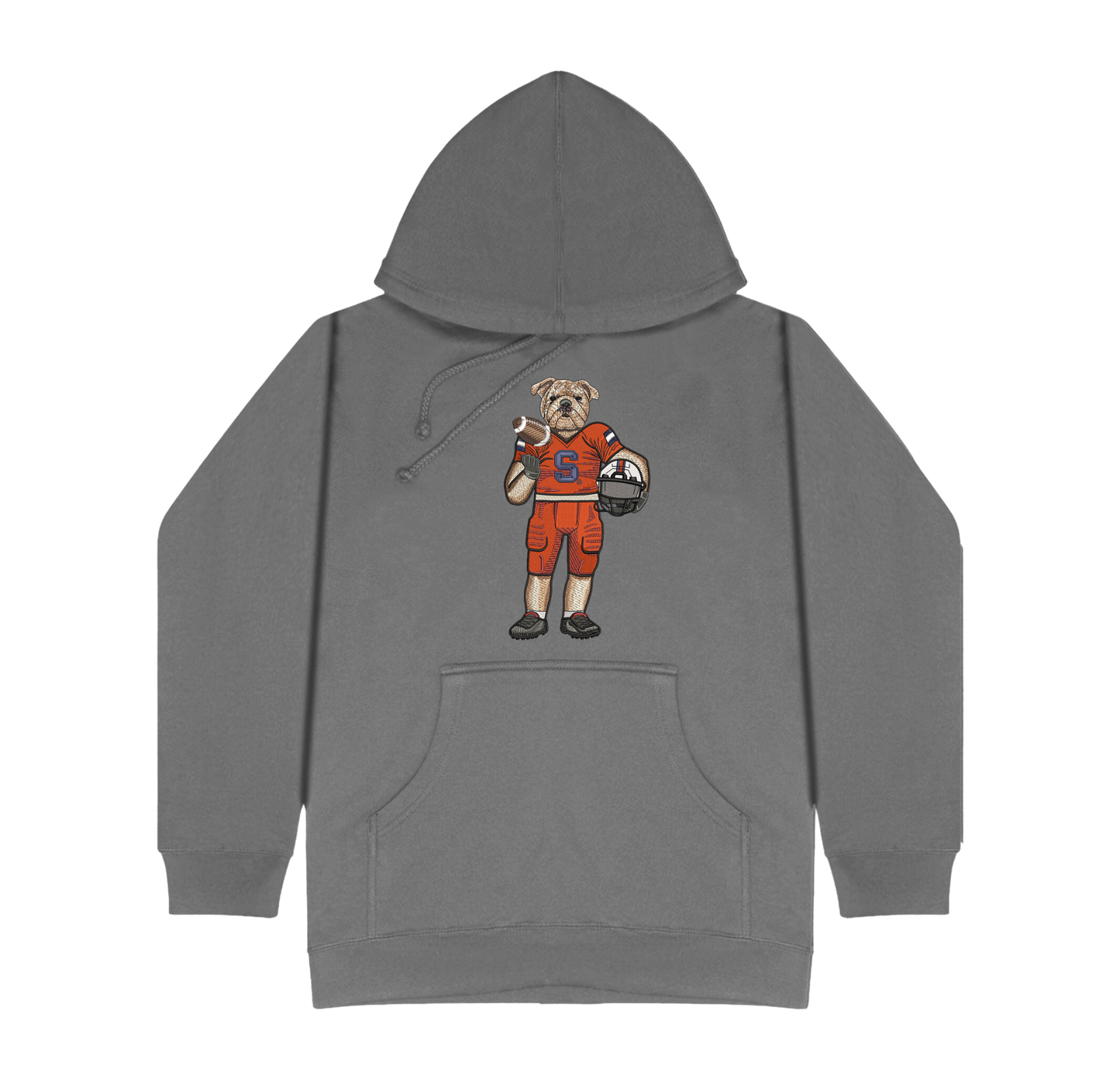 Syracuse University Football Embroidered Hoodie