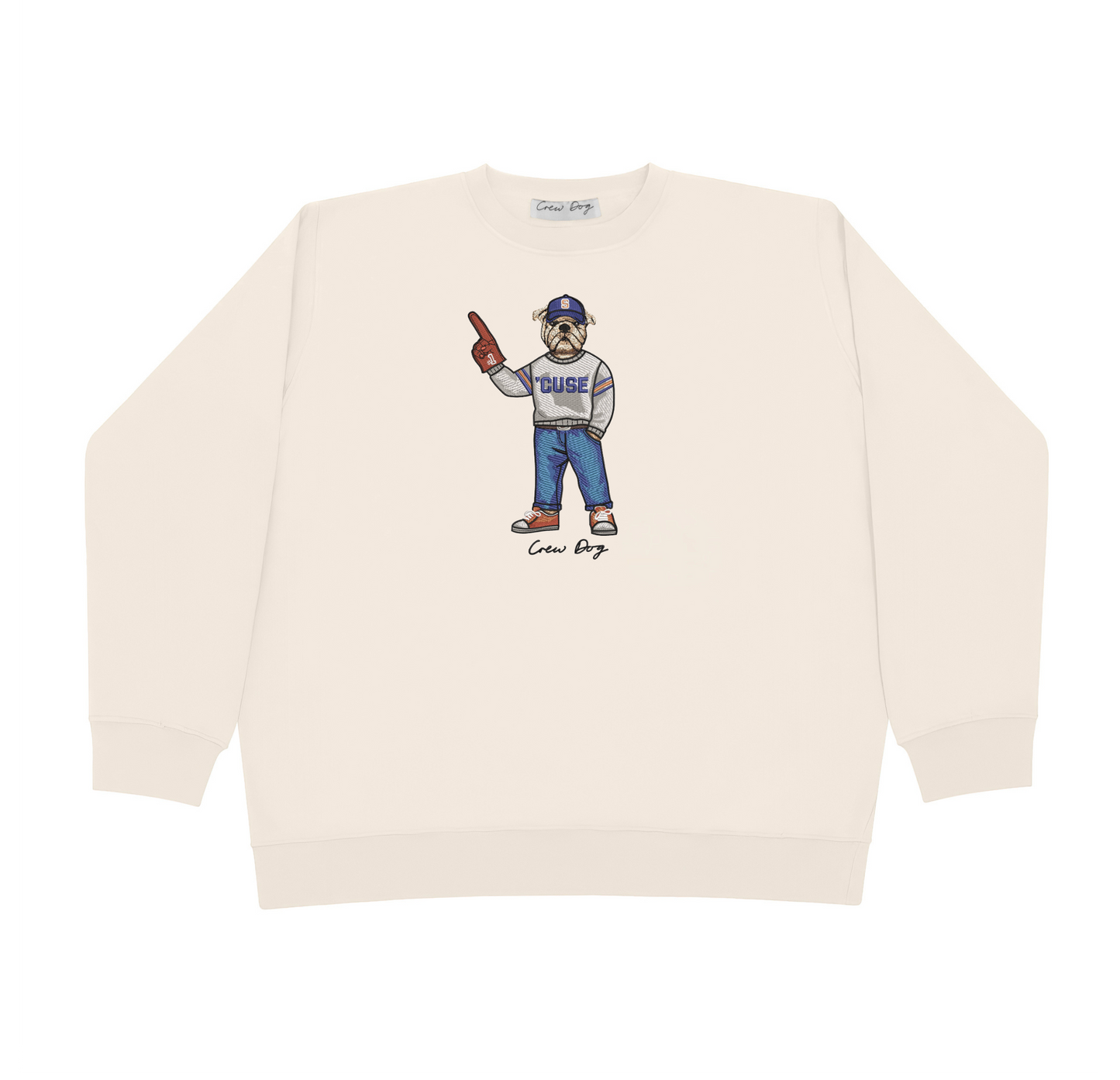 Syracuse Bookstore Embroidered Crewneck