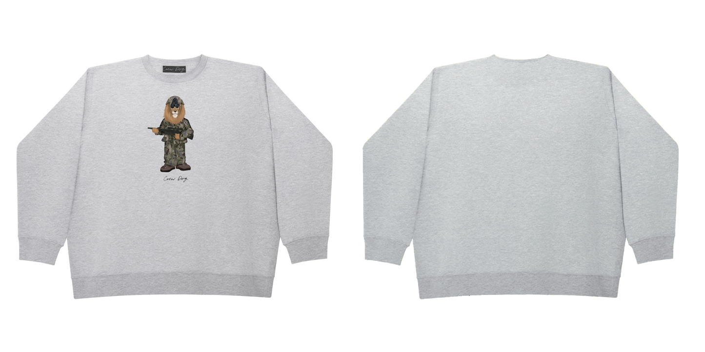 DC Cadets Screen-printed Crewneck