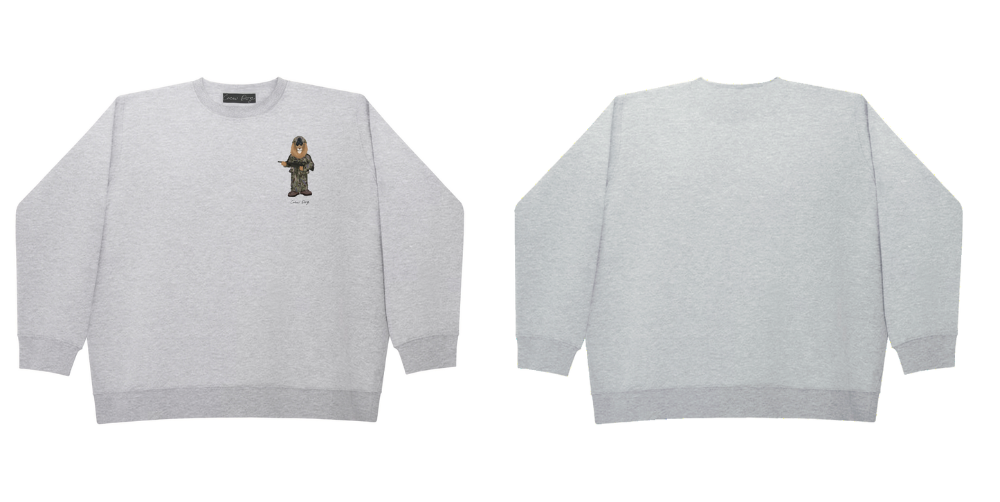 DC Cadets Screen-printed Crewneck