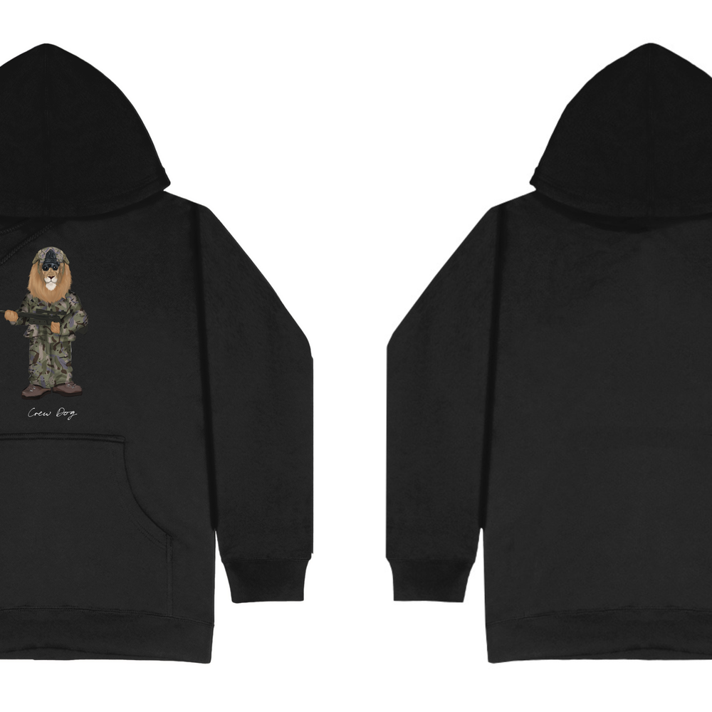 DC Cadets Screen-printed Hoodie