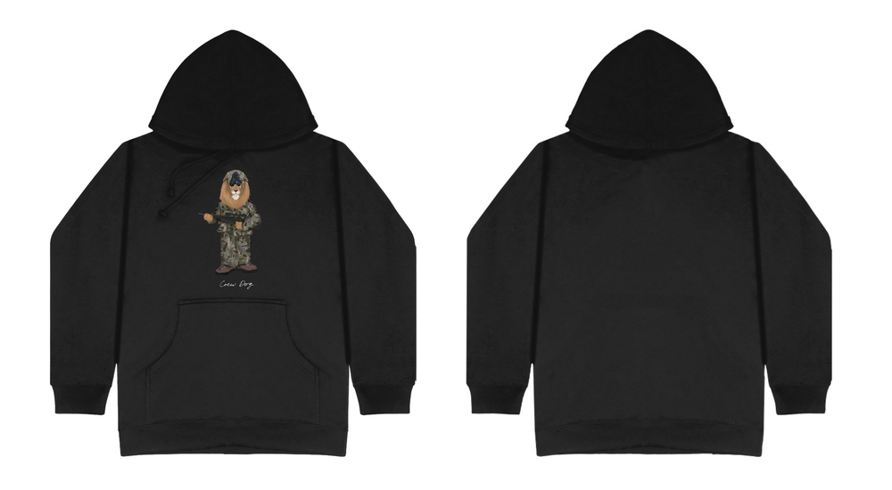 DC Cadets Screen-printed Hoodie