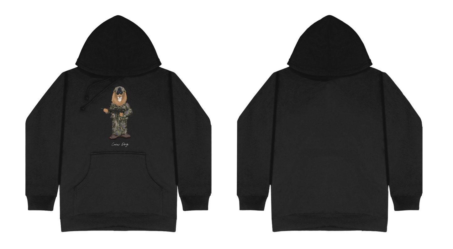 DC Cadets Screen-printed Hoodie