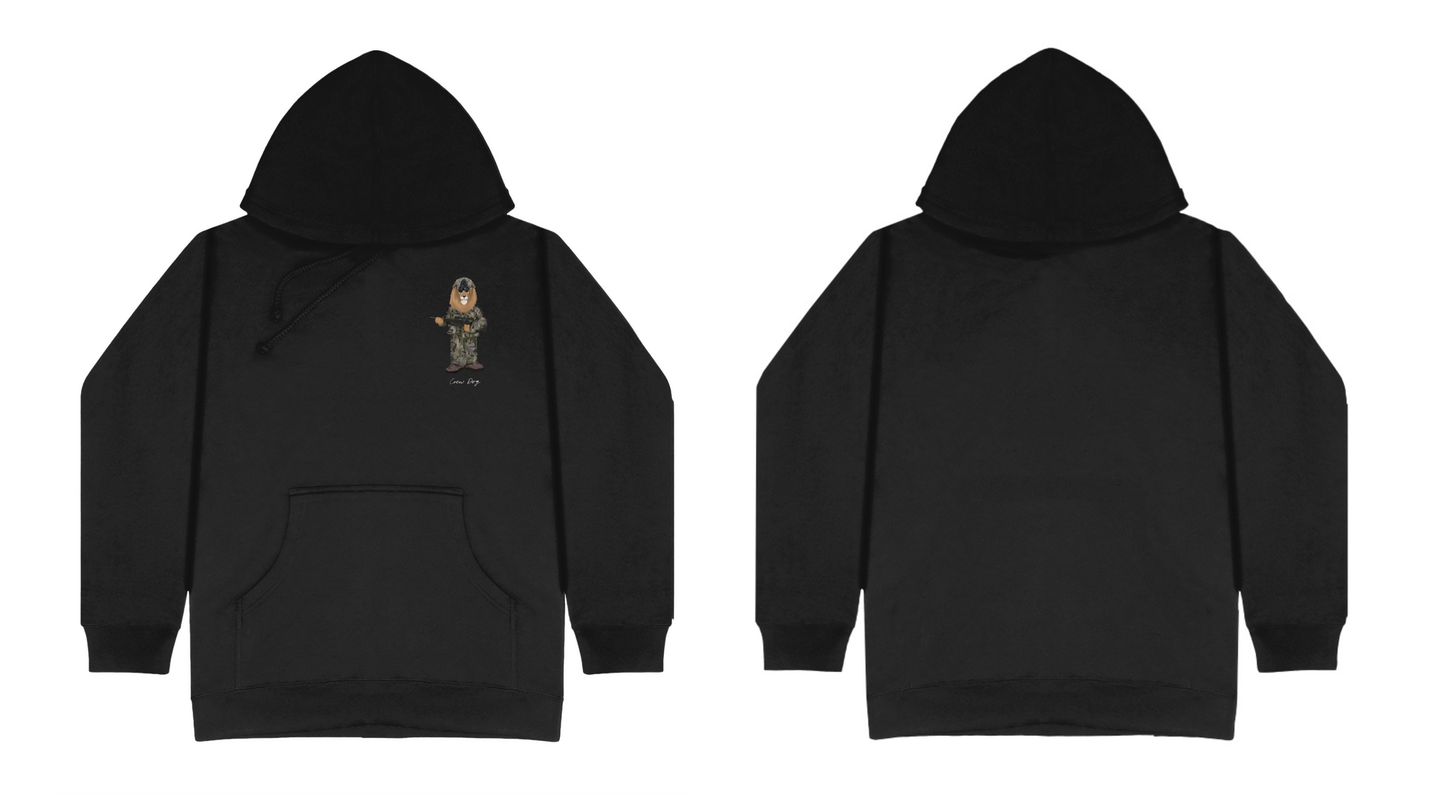 DC Cadets Screen-printed Hoodie