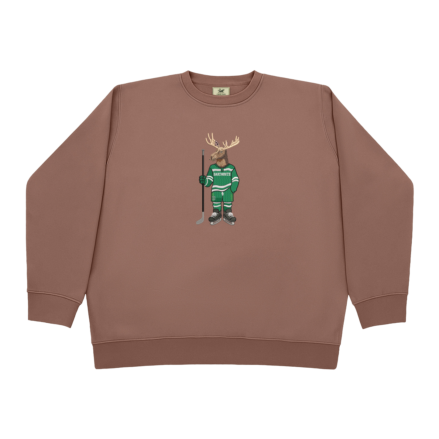 Dartmouth Hockey Embroidered Crewneck