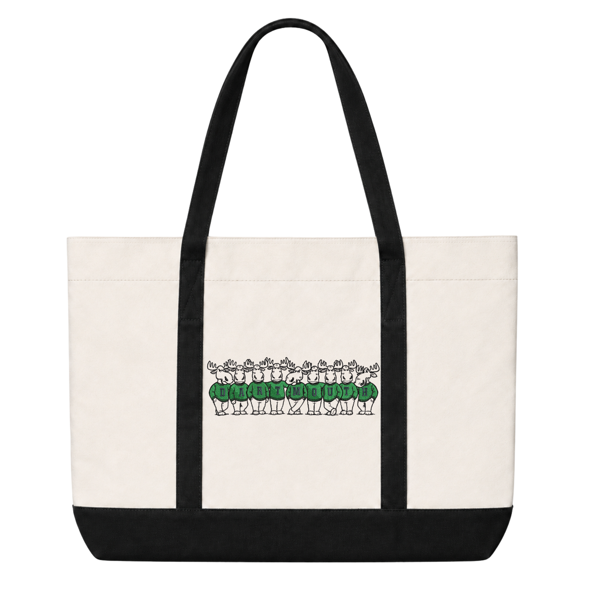 Dartmouth Vintage Embroidered Tote Bag